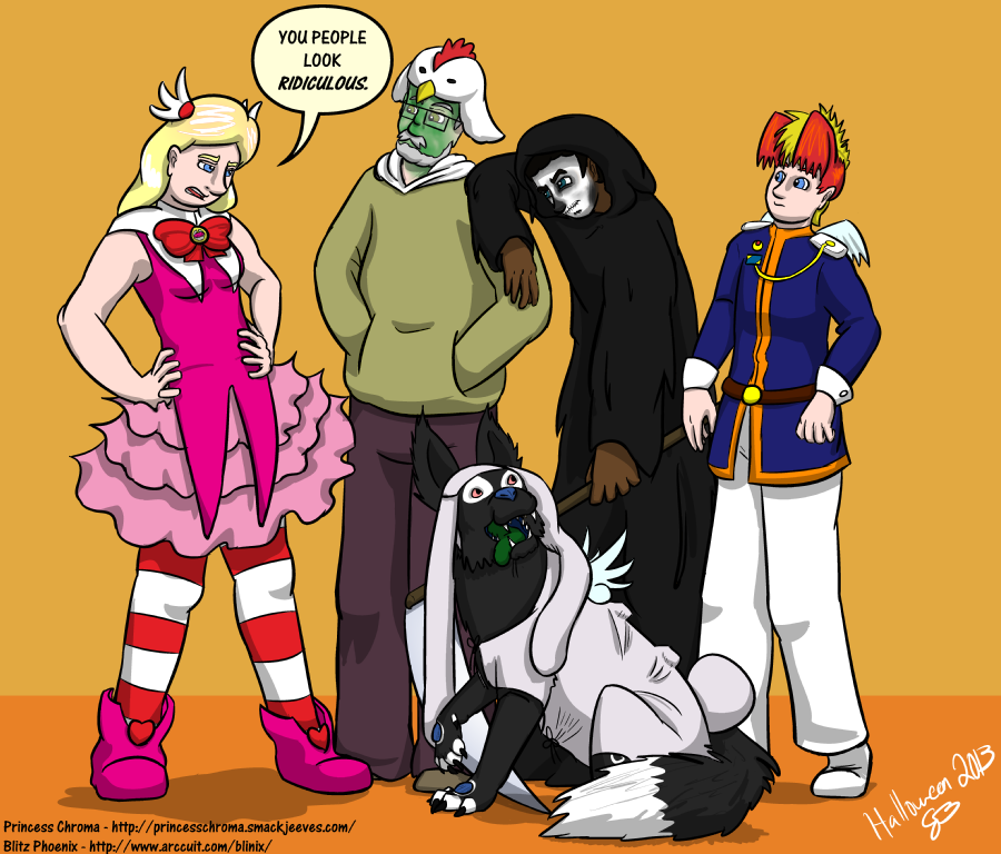 Halloween Webcomic Pic
